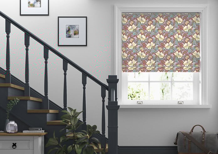 Art Deco, Cherry - Twist&Fit Roman Blind - Image 3